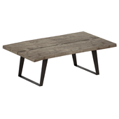 Журнальный столик Yukon Grey Coffee Table (Crate and Barrel)