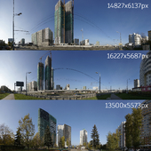 Panoramas of Moscow streets, collection number 1