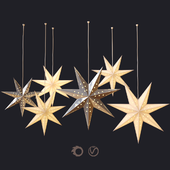 Новогодний декор - Шведские звезды