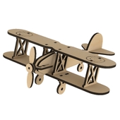 Детский деревянный самолетик