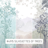 Creativille | Wallpapers |  4915 Silhouettes of Trees