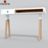 Stick Console with Drawer