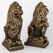 Sculpture of a lion filled with sentimentality and thoughts of Peter (Bronze)