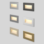 Integrator Stairs Light IT-764 - Rectangular LED recessed lighting fixture for stair steps