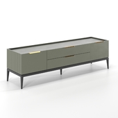 Cabinet Metropolitan with 2 drawers and folding fronts