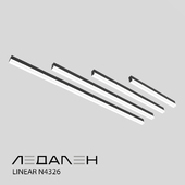 Линейный светильник накладной LINEAR N4326 / LEDALEN