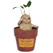 Mandrake root from the Harry Potter