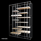 книжный шкаф "cage-b" от henge (om)