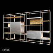 bookcase "cage-c" by henge (om)