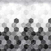 Hexagonal tile / mosaic