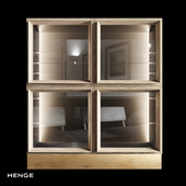 chest of drawers "sq case" from henge (om)