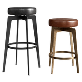 Cb2 Hayden Round Bar & Counter Stools