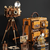 Steampunk Camera set