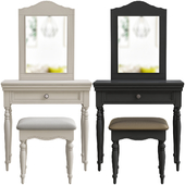 Toulouse Antique French Style Dressing Table Set