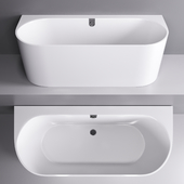 Wall-mounted bathtub Villeroy & Boch Oberon 2.0