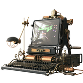 Steampunk computer