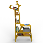 Шкаф для книг и игрушек "Жираф"