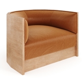Barrel Armchair by Mr and Mrs White