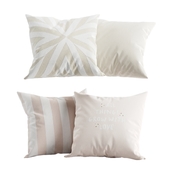 H&M Home Beige Pillow Set