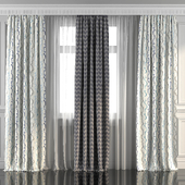 Curtains with window 262