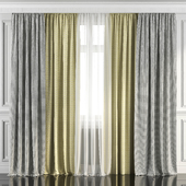 Curtains with window 267