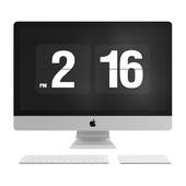 Apple iMac 27, keyboard and trackpad