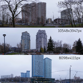 Panoramas of Moscow streets, collection no. 4