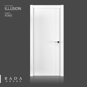 ROWS model (ILLUSION collection) by Rada Doors