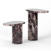 Cantilever Side Tables - Marble by Scapin