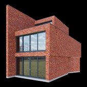 Brick Wall House by 123DV