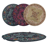 Round Carpets Set 21