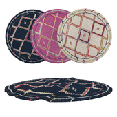 Round Carpets Set 27