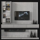 Modern TV Shelf set7