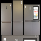 Set refrigerator LG 3