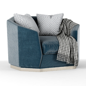 Expressions swivel Caracole chair