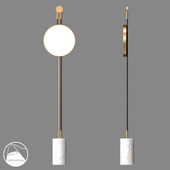 LampsShop.ru T6013 Floor Lamp Lunar Marble