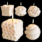 MAISONDEONGI decorative candle set
