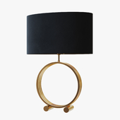 Modern Metallic Gold Table Lamp