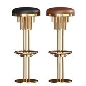 Deco Inspired Bar Stool