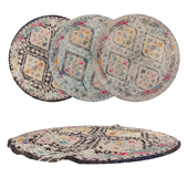 Round Carpets Set 133