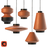 Набор подвесных светильников "Praforma" от Ceramika Design