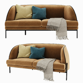 Calliou double sofa