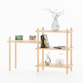 Wooden Shelf 002