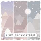 Creativille | Wallpapers | 25126 Mountains at night