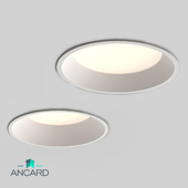 Ancard recessed diffused light luminaire