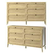 Chest of 6 drawers Eugenie