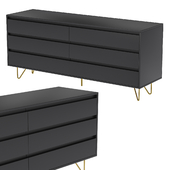 Chest of drawers Elona Wide Chest