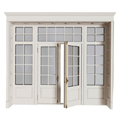 Мануфактура "Окна Дом" классическая дверь-окно