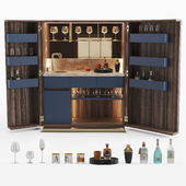 Inedito Asnaghi Page Bar Cabinet