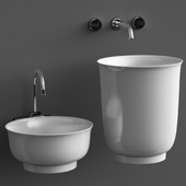 sink Rexa design Hammam handrinse & Graff Mod plus faucet